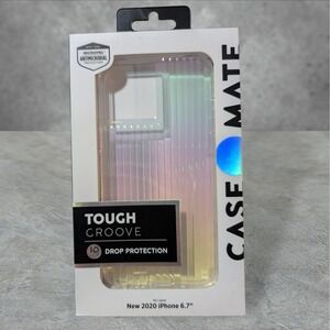Case-Mate Tough Groove Case for Apple iPhone 2020 6.7 (12 Pro Max)  Clear T4